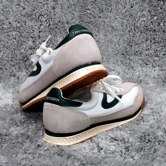 Tretorn RAWLINS 2.0 Style in white gray green Leather upper Memory Foam … - Picture 3 of 14